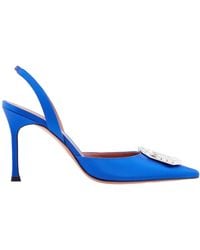 AMINA MUADDI - Camelia 90 Slingback Pumps - Lyst