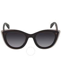 Rag & Bone - Gradient Cat Eye Sunglasses Rnb 1042/g/s 0n4y/9o 49 - Lyst