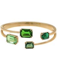 Swarovski - Millenia Octagon Cut, Crystal Bangle - Lyst