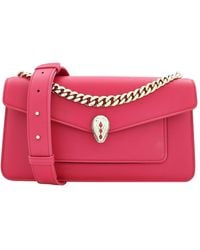 BVLGARI - Medium Serpenti East-West Maxi Chain Shoulder Bag - Lyst