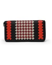Bottega Veneta - Intrecciato Long Wallet - Lyst