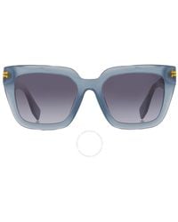 Marc Jacobs - Dark Grey Shaded Cat Eye Sunglasses Mj 1083/s 0pjp/9o 52 - Lyst