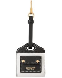 Burberry - Two-tone Leather Airpods Case - Lyst