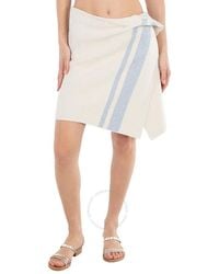 Jacquemus - Asymmetrical Hem High Waist Skirt - Lyst