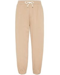 Brunello Cucinelli - Crete Tailored Jogger Trousers, Size Medium - Lyst