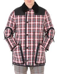 Burberry - Bright Check Diamond-quilted Barn Jacket - Lyst