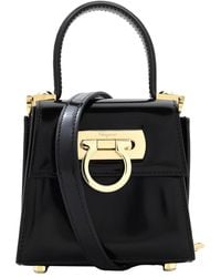 Ferragamo - Ladies Micro Iconic Top Handle Bag - Lyst