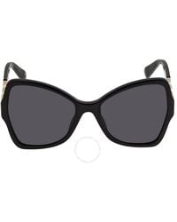 Moschino - Mchino Dark Grey Butterfly Sunglasses M099/s 0807/ir 54 - Lyst