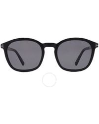 Tom Ford - Jayson Polarized Smoke Oval Sunglasses Ft1020-n 01d 52 - Lyst