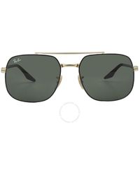 Ray-Ban - Green Square Sunglasses Rb3699 900031 56 - Lyst