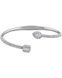 Created Forever - 2 1/6Ct Tw Multi-Shaped Lab-Grown Diamond Open Bangle - Lyst