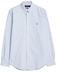 Polo Ralph Lauren - Striped Cotton Oxford Shirt - Lyst
