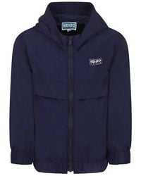 KENZO - Long Sleeve Windbreaker Jacket - Lyst