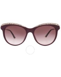 Chopard - Brown Gradient Cat Eye Sunglasses Sch271s 09fd 55 - Lyst