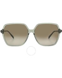 Michael Kors - Jasper Green Gradient Square Sunglasses Mk2196f 394413 60 - Lyst