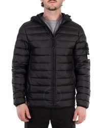 Stone Island - Lightweight Hooded Down Jacket - Lyst