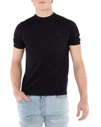 Amiri - Ma Wool Silk Logo Tee - Lyst