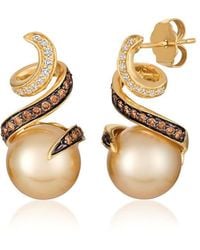 Le Vian - Ladies Wisdom Pearls Fashion Earrings - Lyst