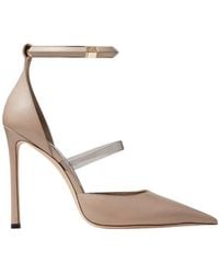 Jimmy Choo - Dreece 110 Pointed-Toe Pumps, Brand Size 37.5 Us - Lyst