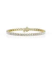 Brilliant Diamond - 8 Cttw Round Lab Grown Diamond Tennis Bracelet - Lyst