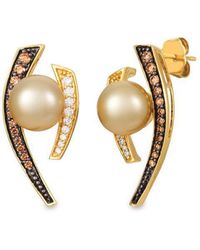 Le Vian - Ladies Wisdom Pearls Fashion Earrings - Lyst
