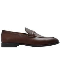 Ferragamo - Gancini Ornament Moccasin, Size 10.5 - Lyst