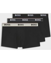 BOSS - Stretch-Cotton Trunks - Lyst