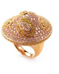 LB Exclusive - 18K Rose And Diamond Ring Crr8978 - Lyst