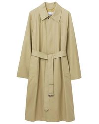 Burberry - Burberrry Long Gabardine Bradford Car Coat, Brand Size 44 (Us - Lyst