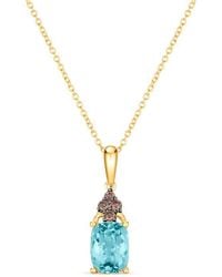 Le Vian - Ladies Sea Aquamarine Necklaces Set - Lyst