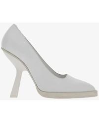 Ferragamo - Anser X5 Leather Pumps - Lyst