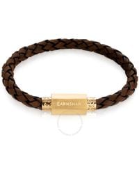 Thomas Earnshaw - Heritage Longcase Leather Bracelet - Lyst