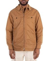 Ferragamo - Detachable Hood Long Sleeve Jacket - Lyst