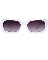 Guess - Gradient Rectangular Sunglasses - Lyst