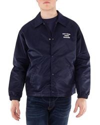 Drole de Monsieur - Slogan Coach Jacket - Lyst