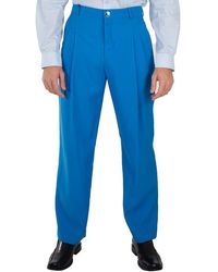 Burberry - Vivid Wool Tailored Trousers, Brand Size 54 (Waist - Lyst