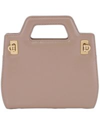 Ferragamo - Ladies Wanda Leather Mini Bag - Lyst