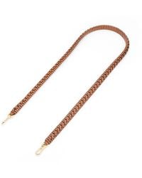 Loewe - Engraved Logo Spiral Woven Strap - Lyst