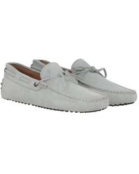 Tod's - Dark Loafer - Lyst