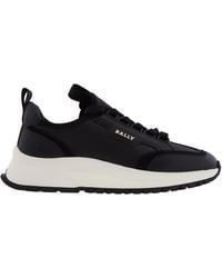 Bally - Deven Leather Low-Top Sneakers, Brand Size 35 Us Size 4.5 - Lyst