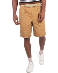 Burberry - Darwin Ekd Embroidered Cotton Cargo Shorts, Brand Size 50 (Waist - Lyst