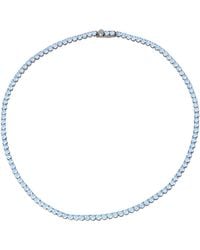 Swarovski - Matrix Crystal Necklace - Lyst