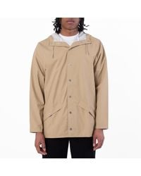 Rains - Sand Waterproof Hooded Rain Jacket - Lyst