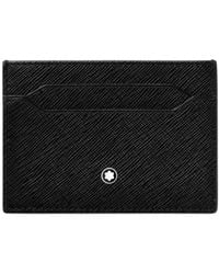 Montblanc - Sartorial 5Cc Leather Card Holder - Lyst