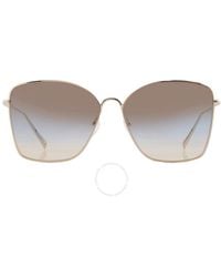 Longchamp - Blue Grey Gradient1 Butterfly Sunglasses Lo117s 714 60 - Lyst