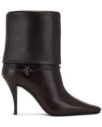 Saint Laurent - Smooth Leather Niki Boots, Brand Size 35 Us - Lyst