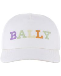 Bally - Logo Embroidered Baseball Cap - Lyst