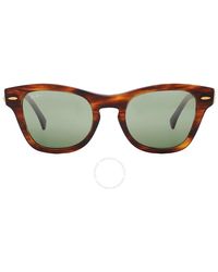 Ray-Ban - Green Mirror Square Sunglasses Rb0707sm 954/g4 50 - Lyst