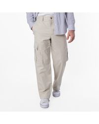 Burberry - Cotton-Blend Cargo Trousers - Lyst
