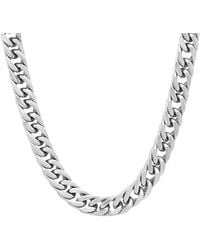 Robert Alton - Stainless Steel Curb Chain - Lyst